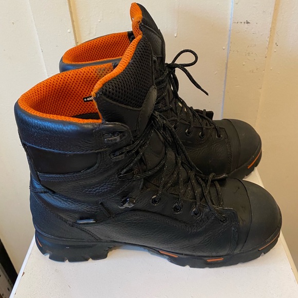 Men's Timberland Pro Steel Toe Boots. - Picture 4 of 8